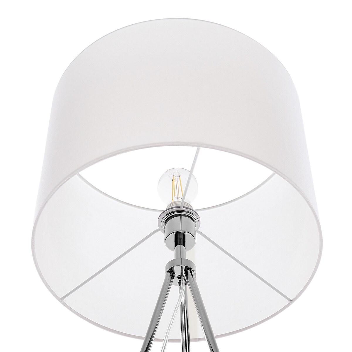 Lampa podłogowa VISTULA Metal Srebrny