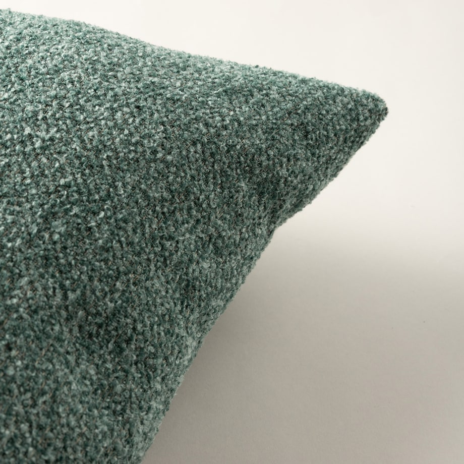 Poszewka Kinga na poduszkę prostokątną 60x40 zielony melanż