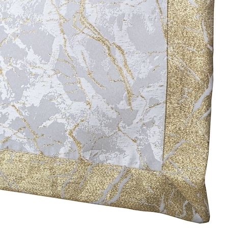 Bieżnik złoty Marmur O5 - 40x140 cm - złoty - 40cm x 140cm