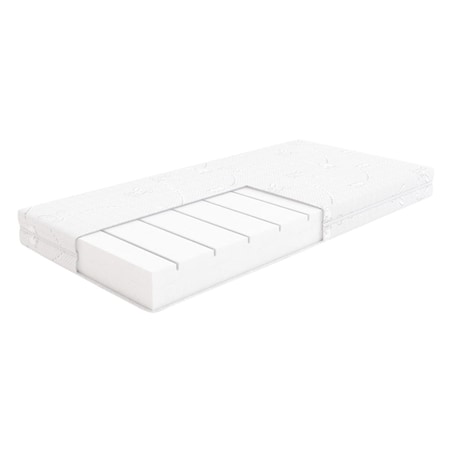 Materac 80x160 piankowy dla dziecka DOBRANOCKA HILDING pokrowiec Dzianina