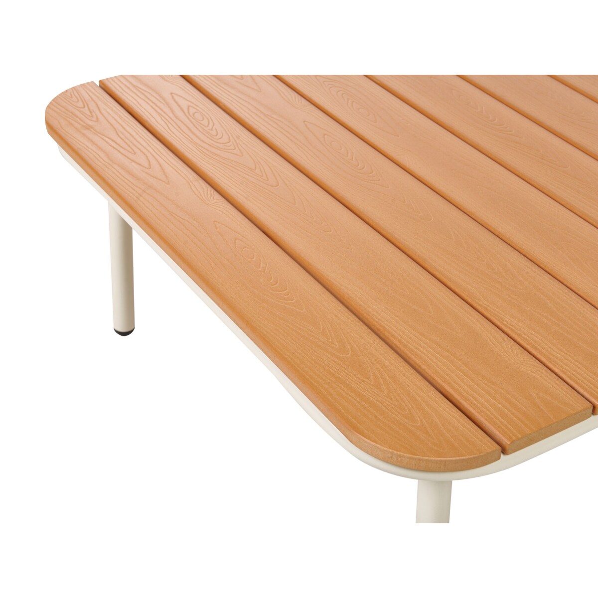 Stół ogrodowy Plastik Jasne drewno SENISE