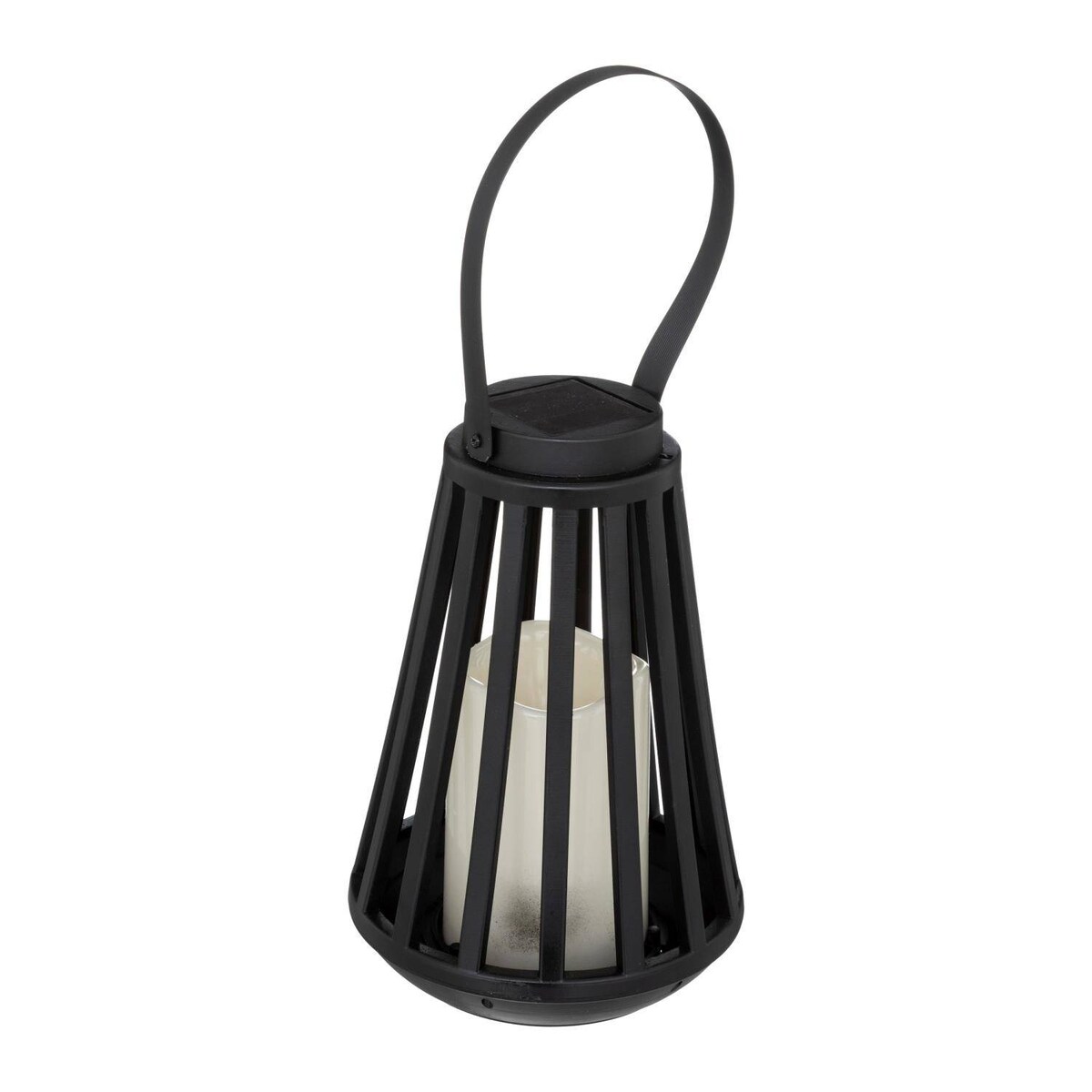 Lampion solarny Brit, efekt płomienia, wys. 21,5 cm