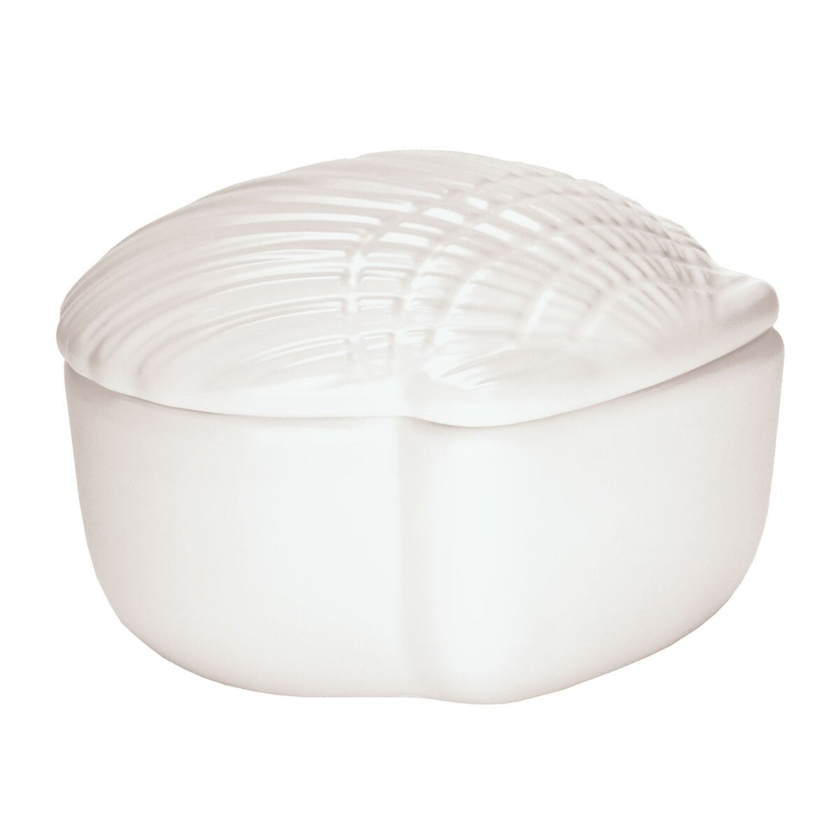 Kleine Wolke Concha Pojemnik kosmetyczny Biały