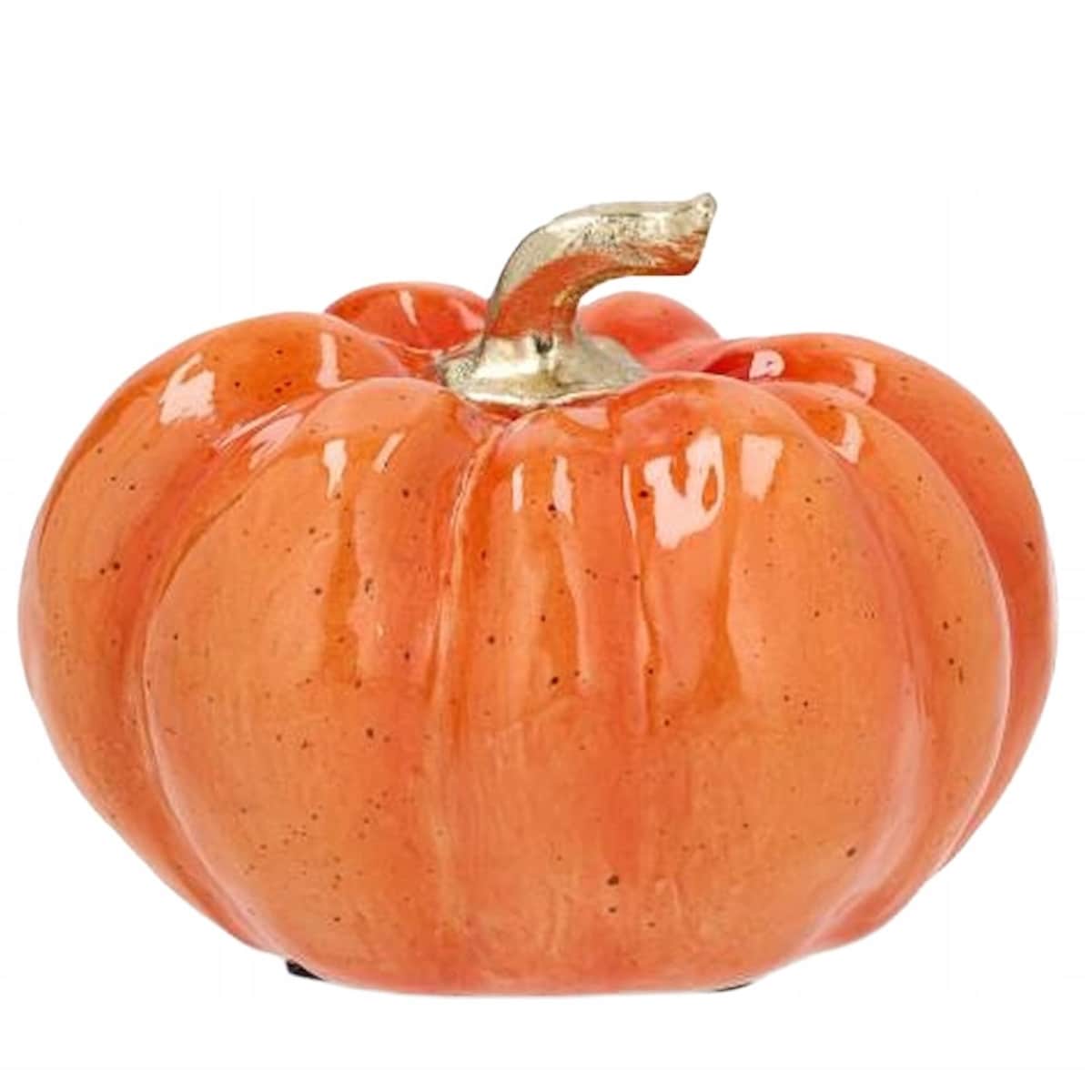 FIGURKA DYNIA POMARAŃCZOWA OZDOBNA NA HALLOWEEN JESIEŃ OGRODOWA DO OGRODU