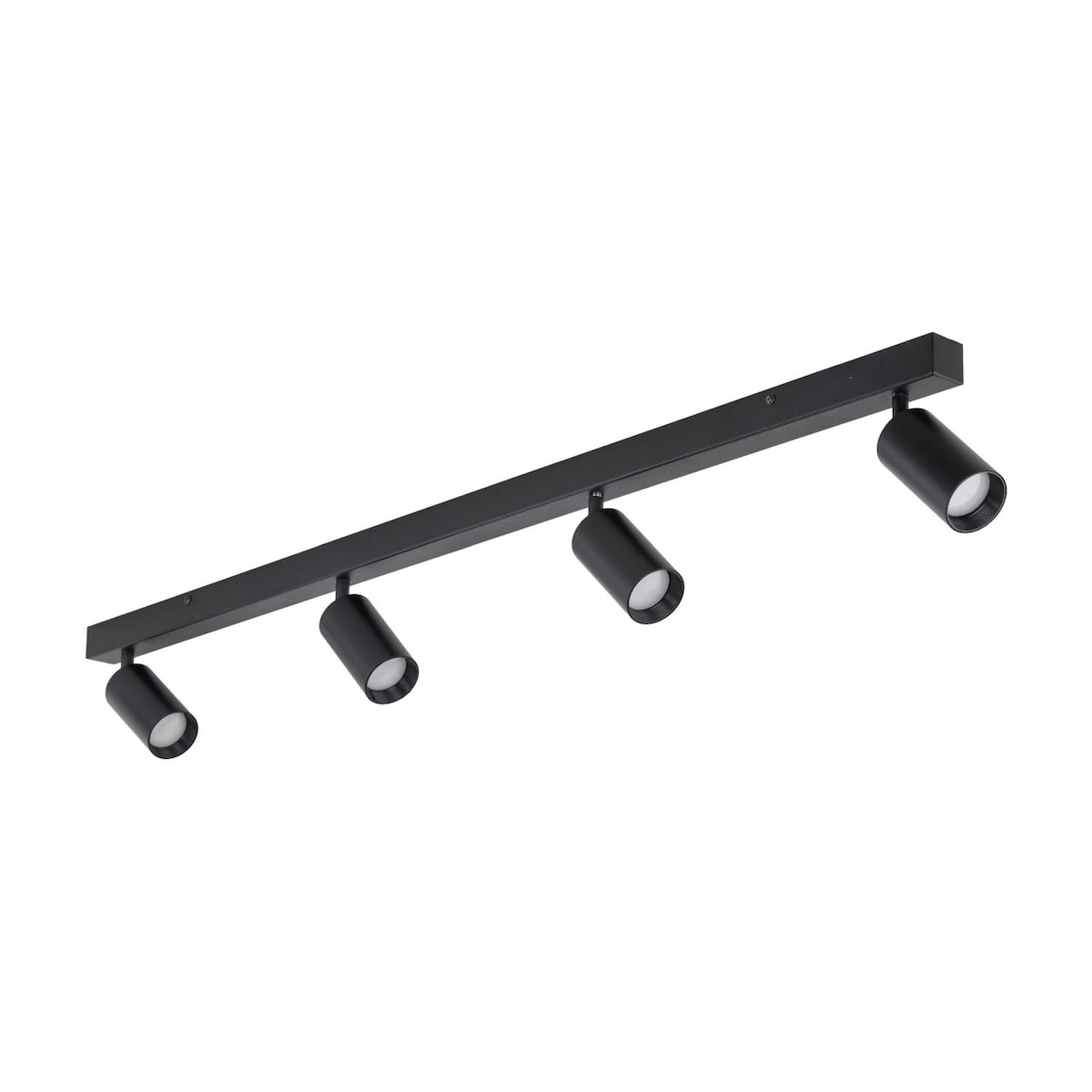 Lampa sufitowa spot TK Lighting AMIS BLACK 4 czarno-złota 4xGU10 127 cm