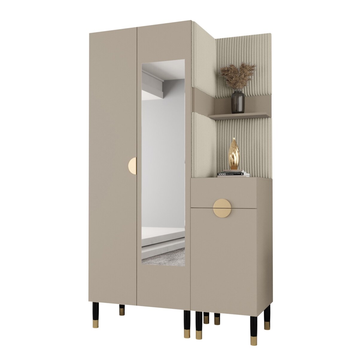 Garderoba do przedpokoju Abiks PALERMO 16 kaszmir+poso100