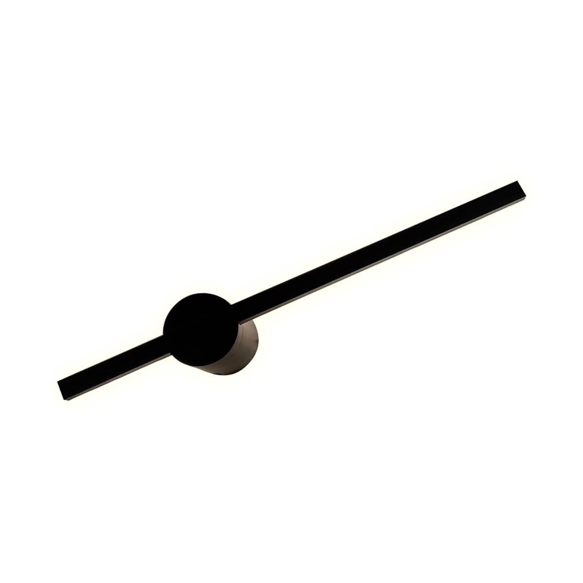 Minimalistyczna lampa ścienna Troy W90477-40BK Zumaline LED 6W 4000K czarny