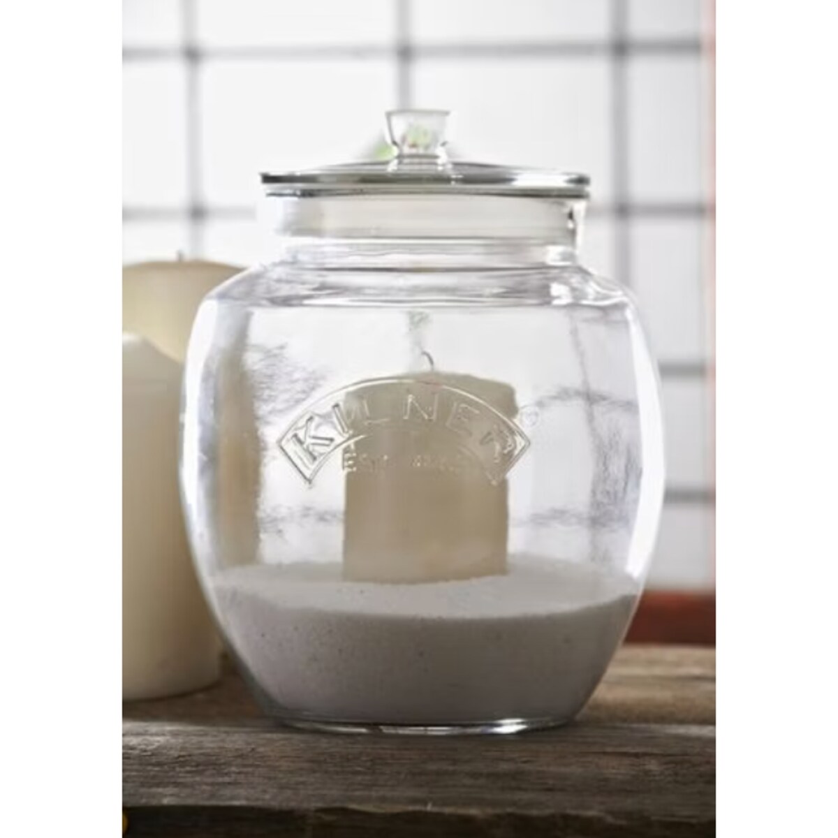 Słoik do przechowywania Push Top, 4000 ml, Kilner
