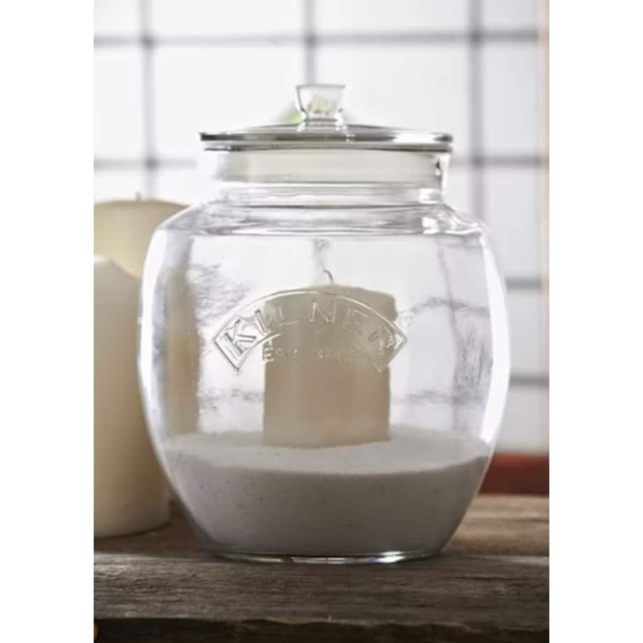 Słoik do przechowywania Push Top, 4000 ml, Kilner
