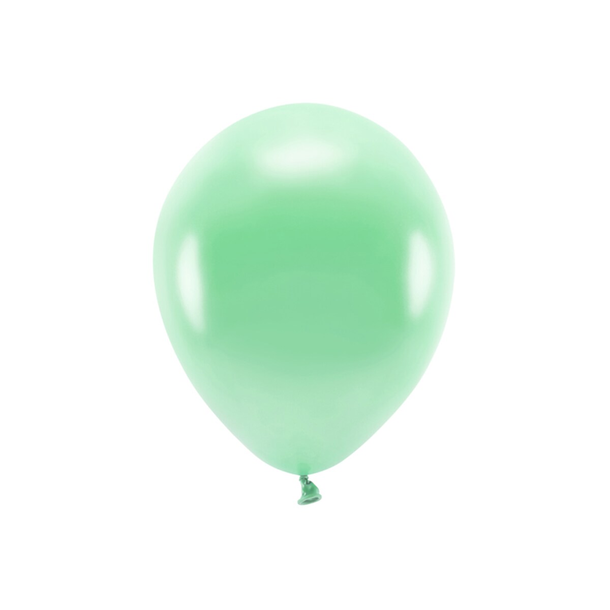 Balony Eco 30cm metalizowane, mięta (1 op. / 10 szt.)
