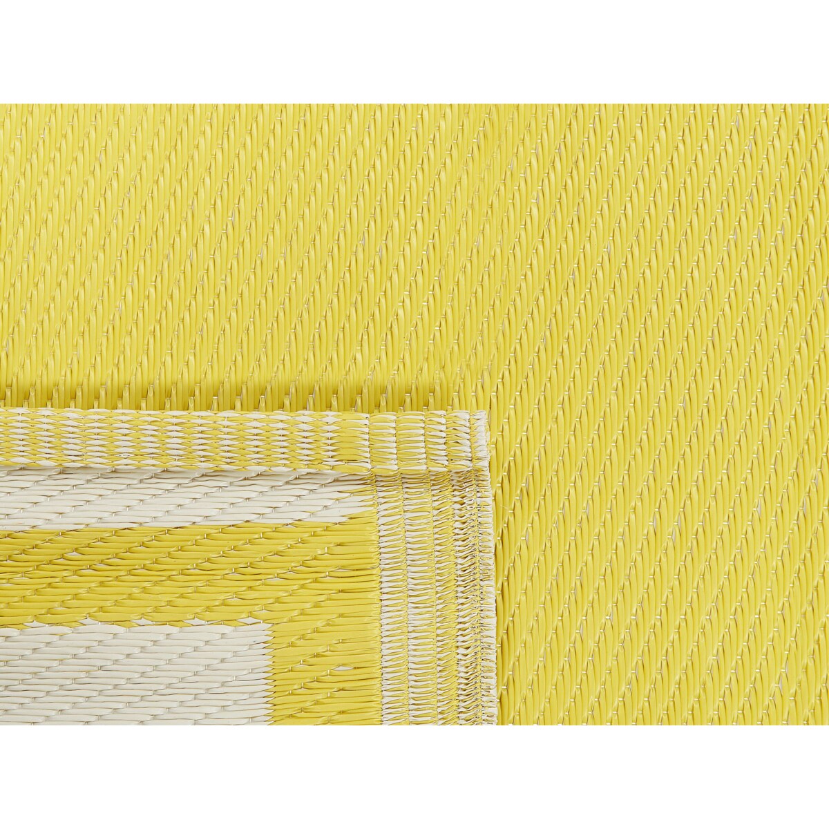 Dywan zewnętrzny 120 x 180 cm żółty ETAWAH