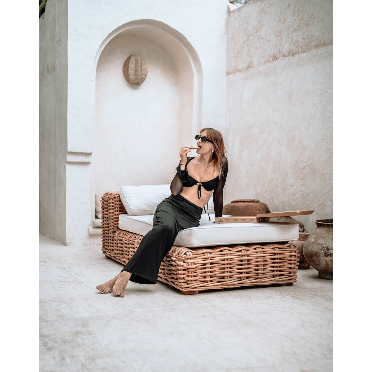 LEŻAK INGKA / SZESLONG I 40 cm