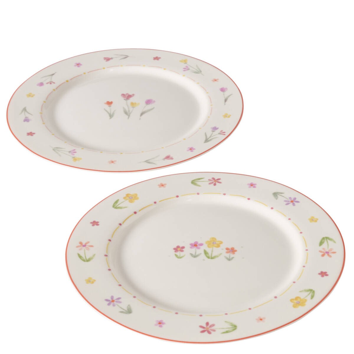 Talerz w kwiaty obiadowy BLÜMI, Ø 27 cm