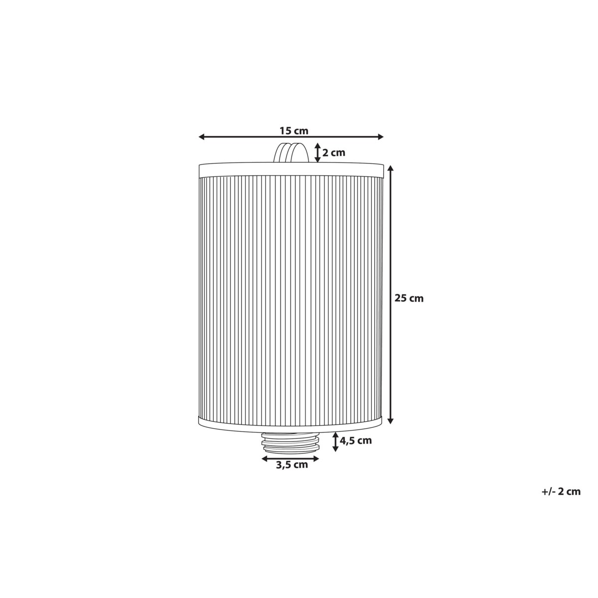 Filtr do wanny SANREMO, LAGOON