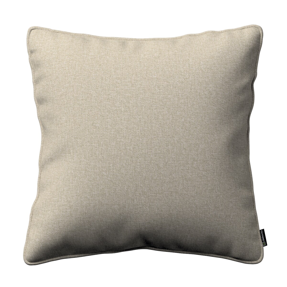 Poszewka Gabi na poduszkę 60x60 szaro-beżowy