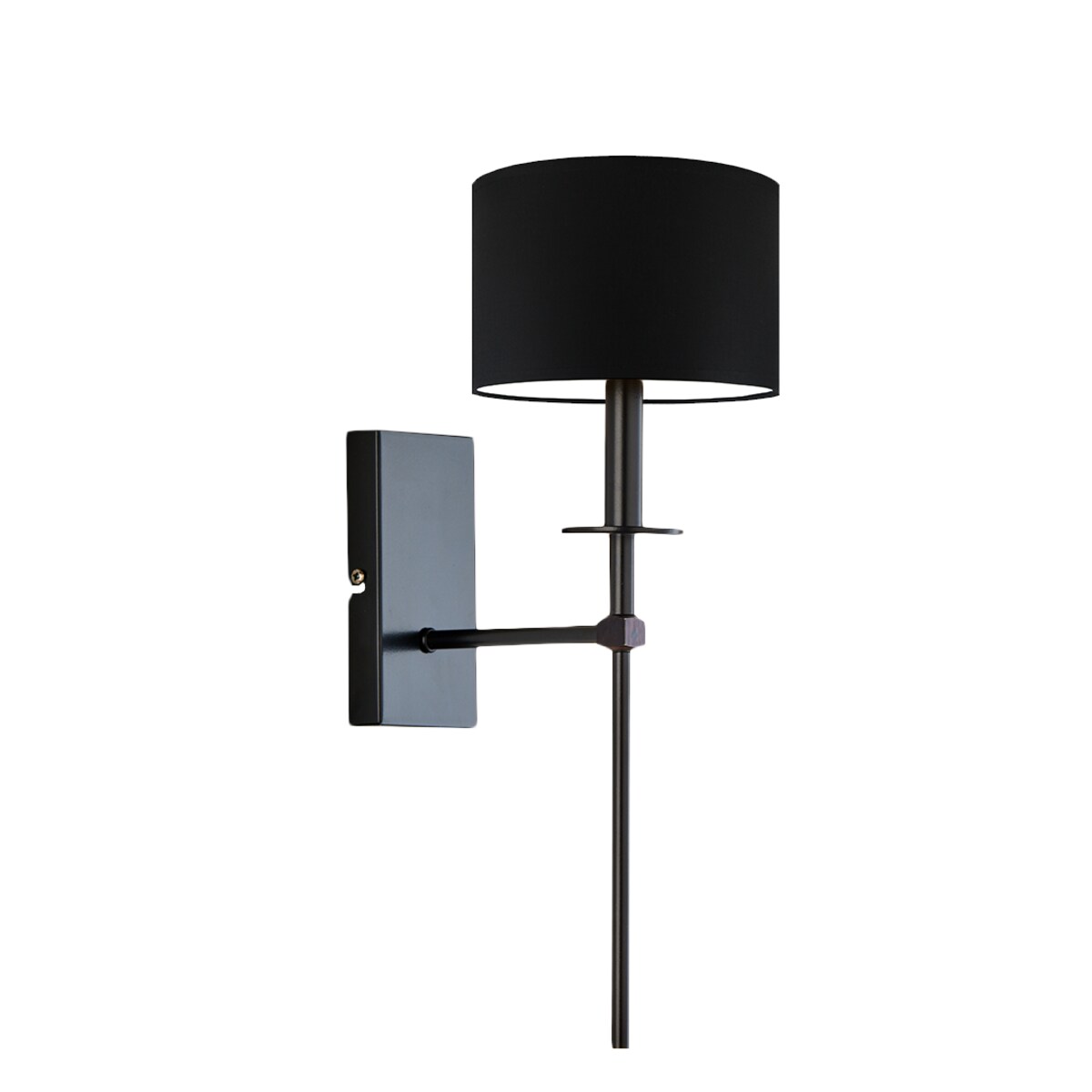 Kinkiet lampa ścienna lampa na ścianę z abażurem walec LOON