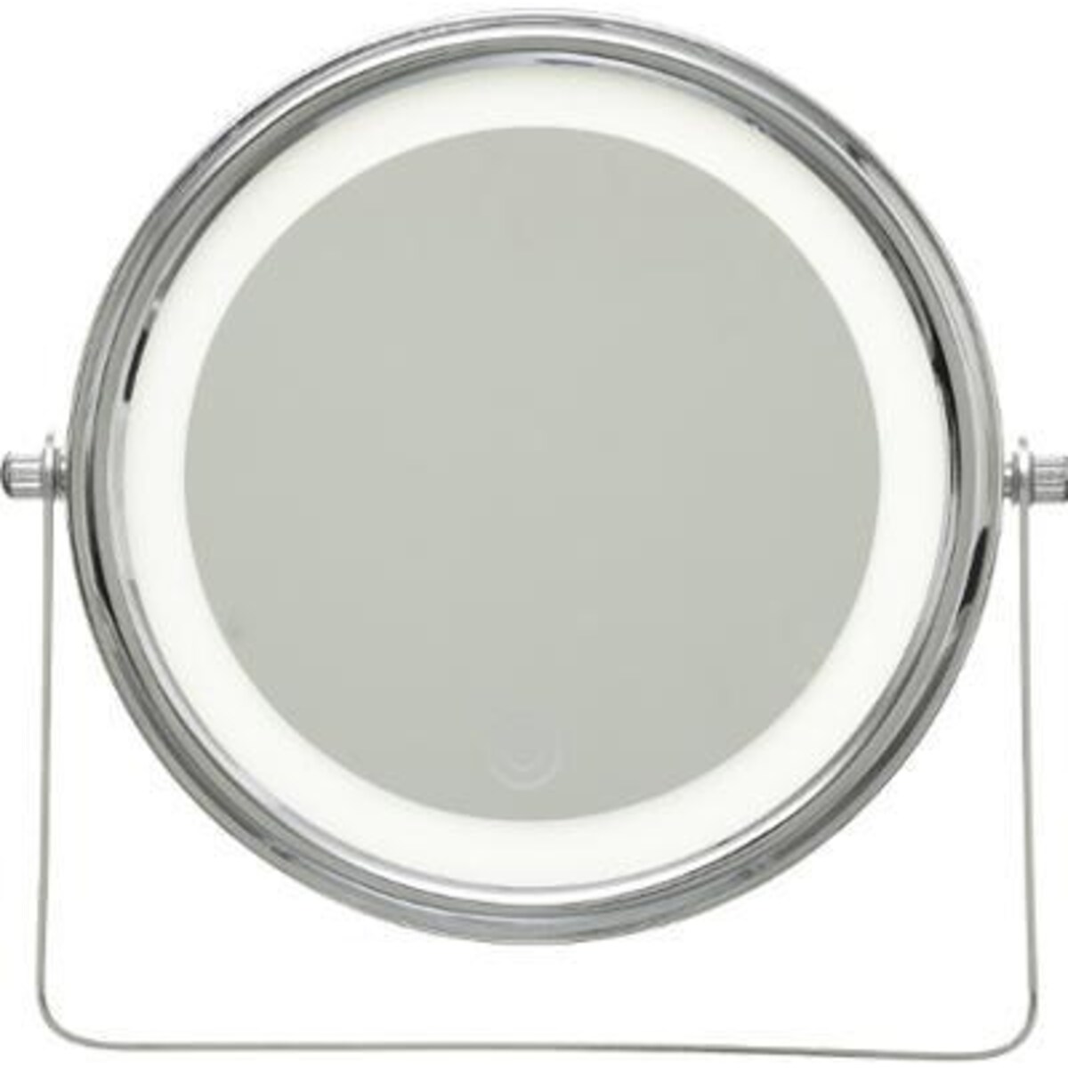 Podświetlane lusterko kosmetyczne LED, okrągłe, stojące