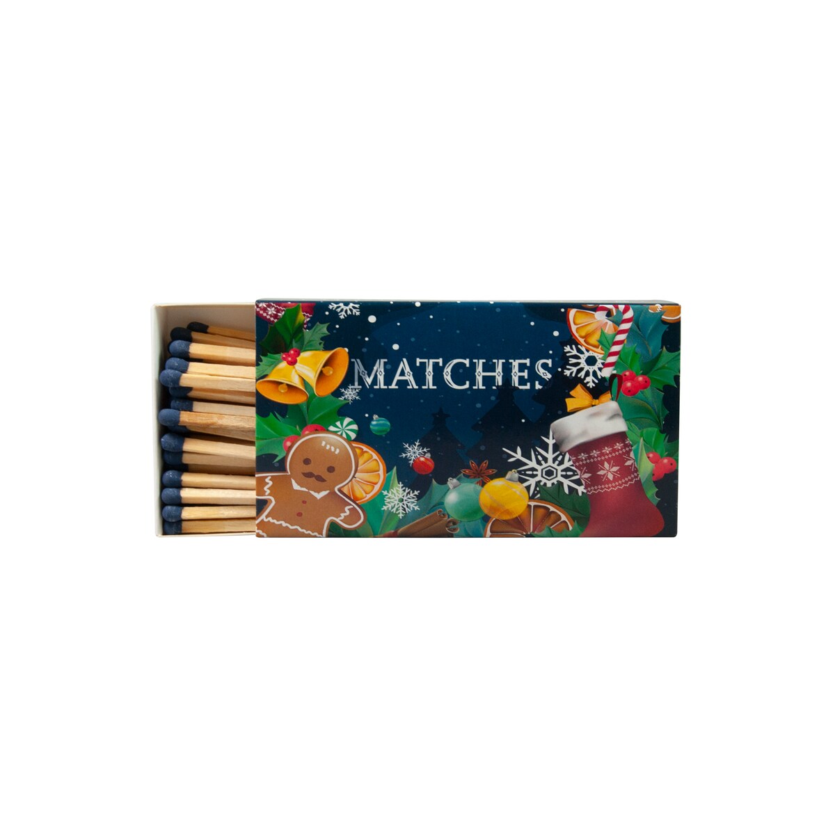 Zapałki długie Wieniec świąteczny 50 szt.