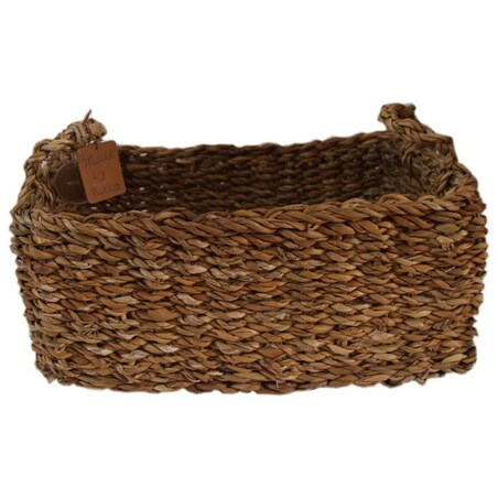 Kosz pleciony SOPHY z uchwytami M-33x24xm