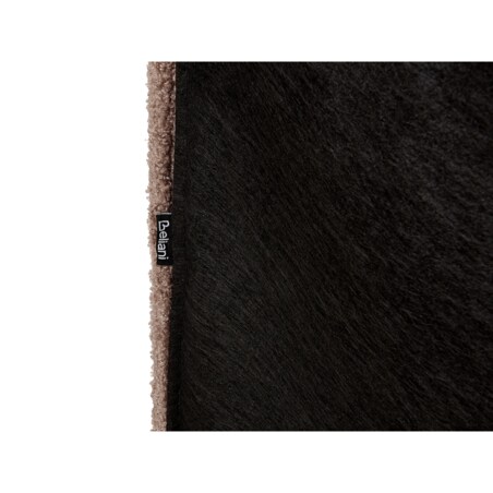 Łóżko boucle 160 x 200 cm brązowe VALOGNES