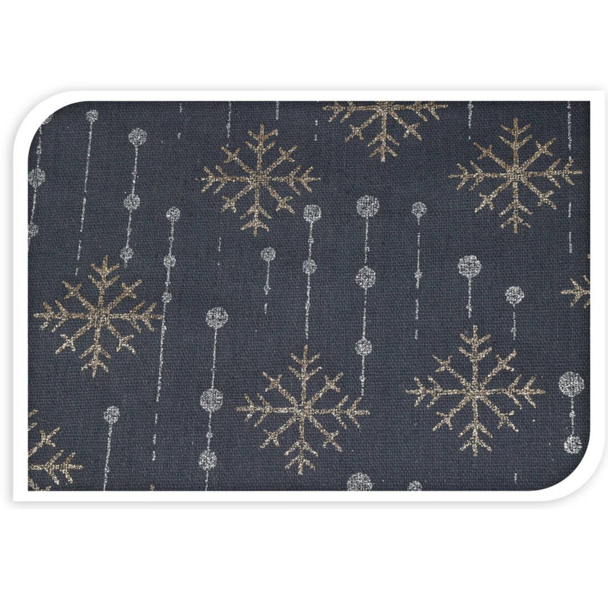 Świąteczna podkładka na stół, bawełniana, 28 x 270 cm