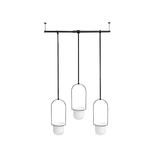 Kwietnik (biało-czarny) Triflora Umbra