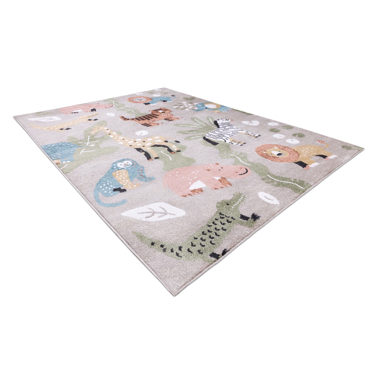 Dywan FUN Africa dla dzieci, zwierzęta, 160x220 cm