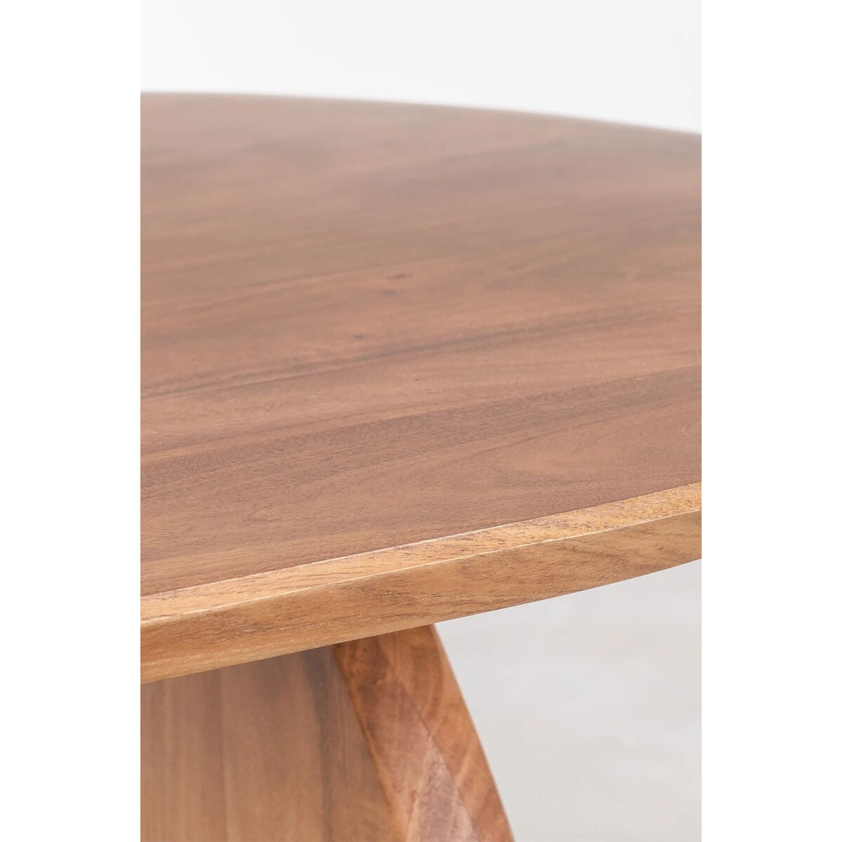 Duży stół drewno akacjowe Delta 200x105 cm brązowy