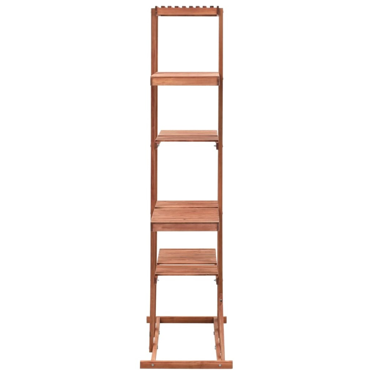 vidaXL Regał na rośliny z drewna cedrowego, 86 x 36 x 139 cm