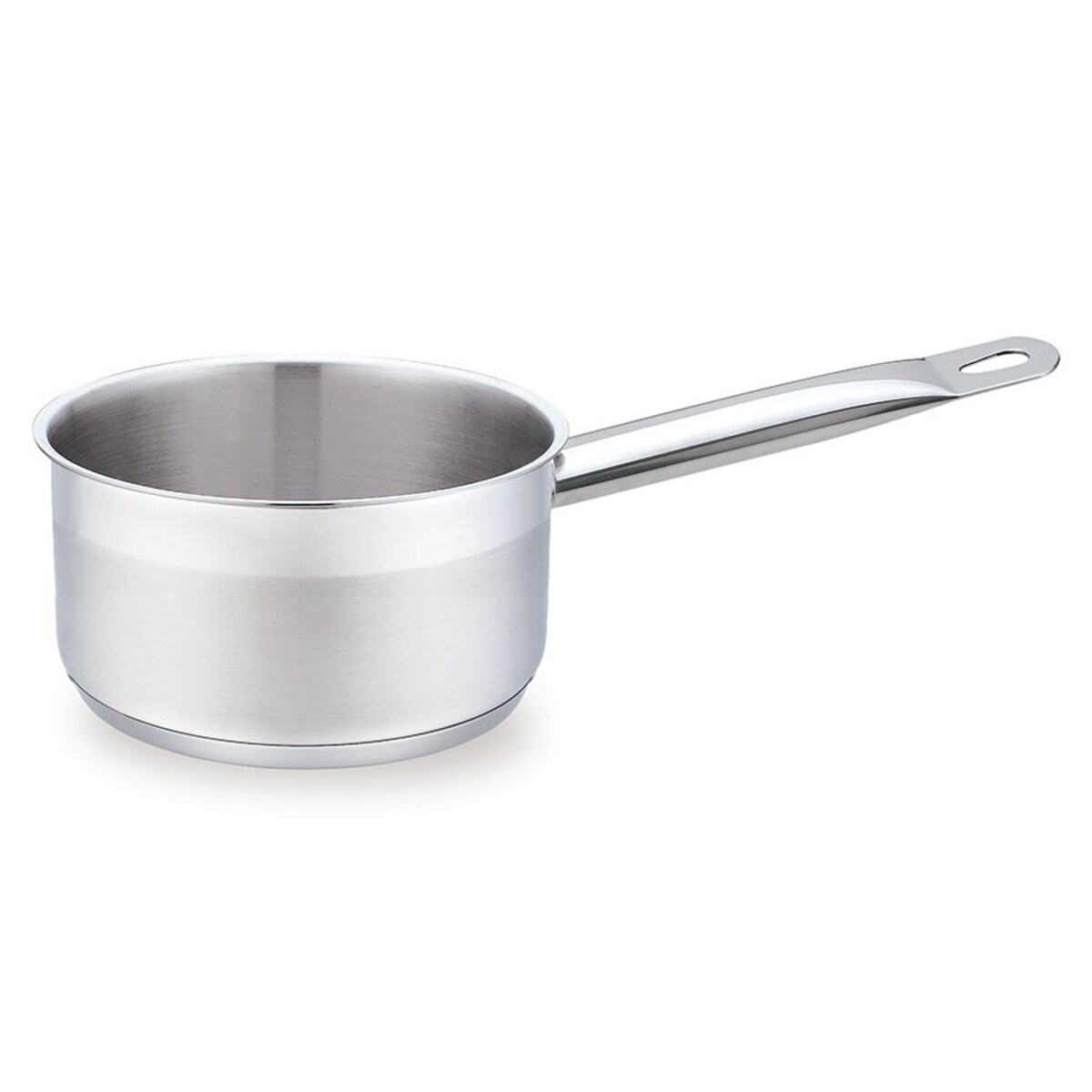 Rondel stalowy garnek z rączką mały 12cm 0.5L MAESTRO
