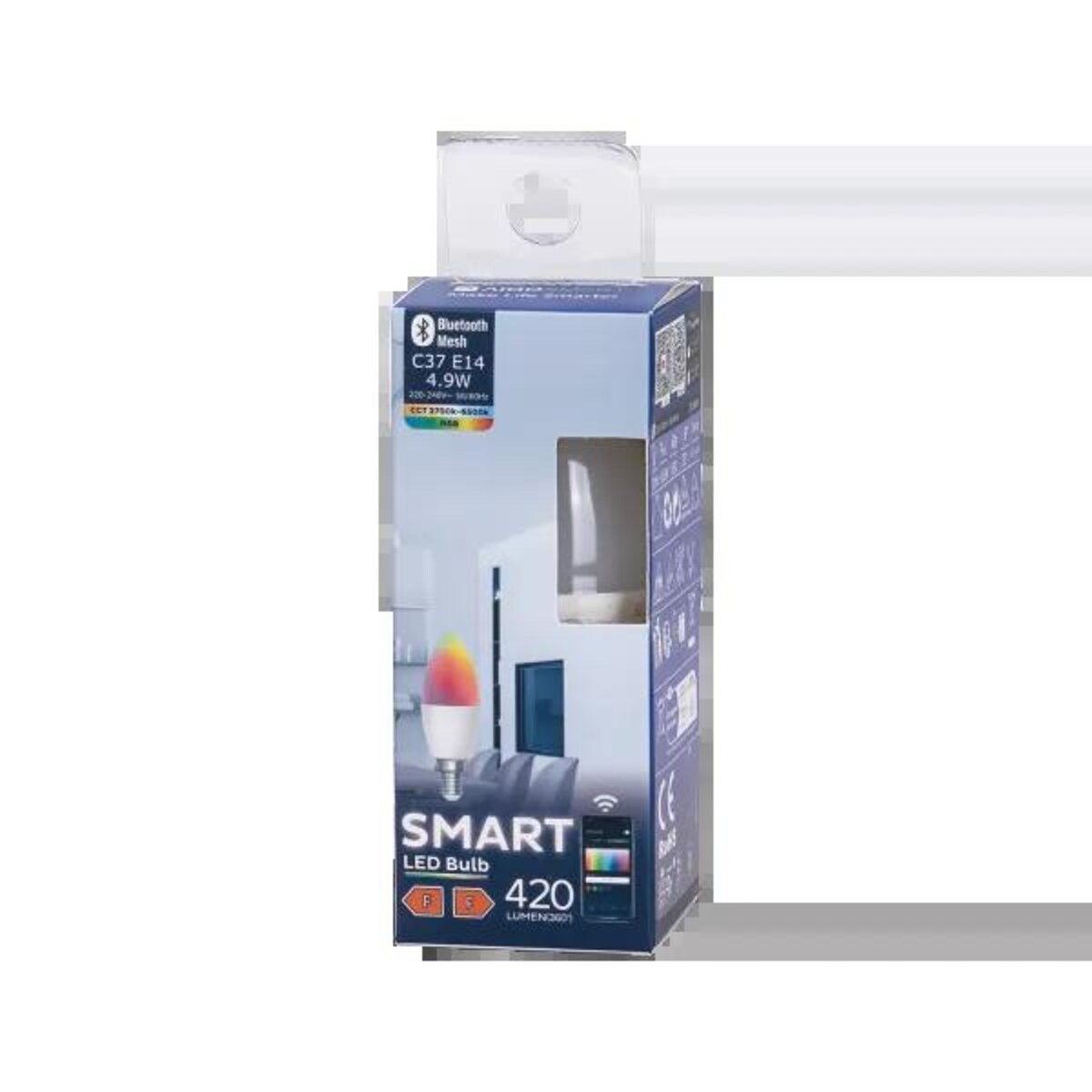 bluetooth mesh c37 e14 4,9w rgb+cct