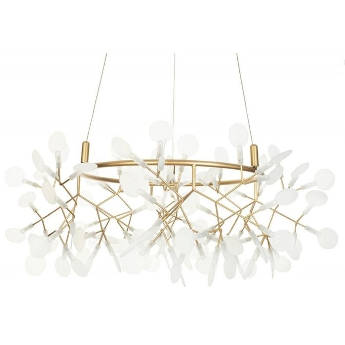 Stylowy żyrandol Flora MSE010100209 LED 32,4W złoty