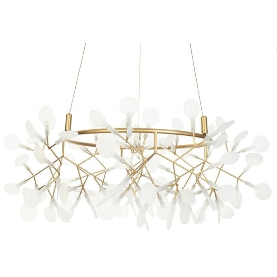 Stylowy żyrandol Flora MSE010100209 LED 32,4W złoty