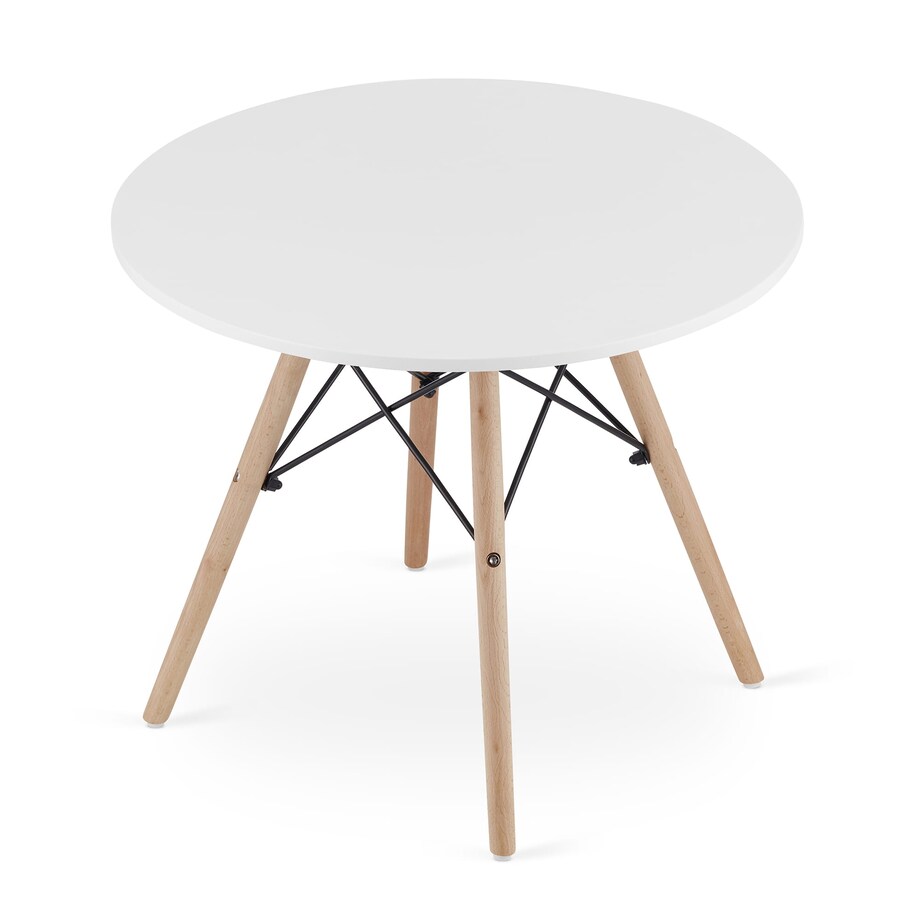 Stolik Maksi Okrągły 60 Cm - Biały