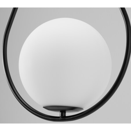 Lampa Sufitowa Wisząca Metal Czarna Loft Black