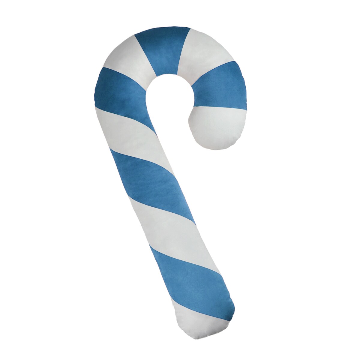 Poduszka XMAS wzór XM20 | Niebieska laska cukrowa XXL