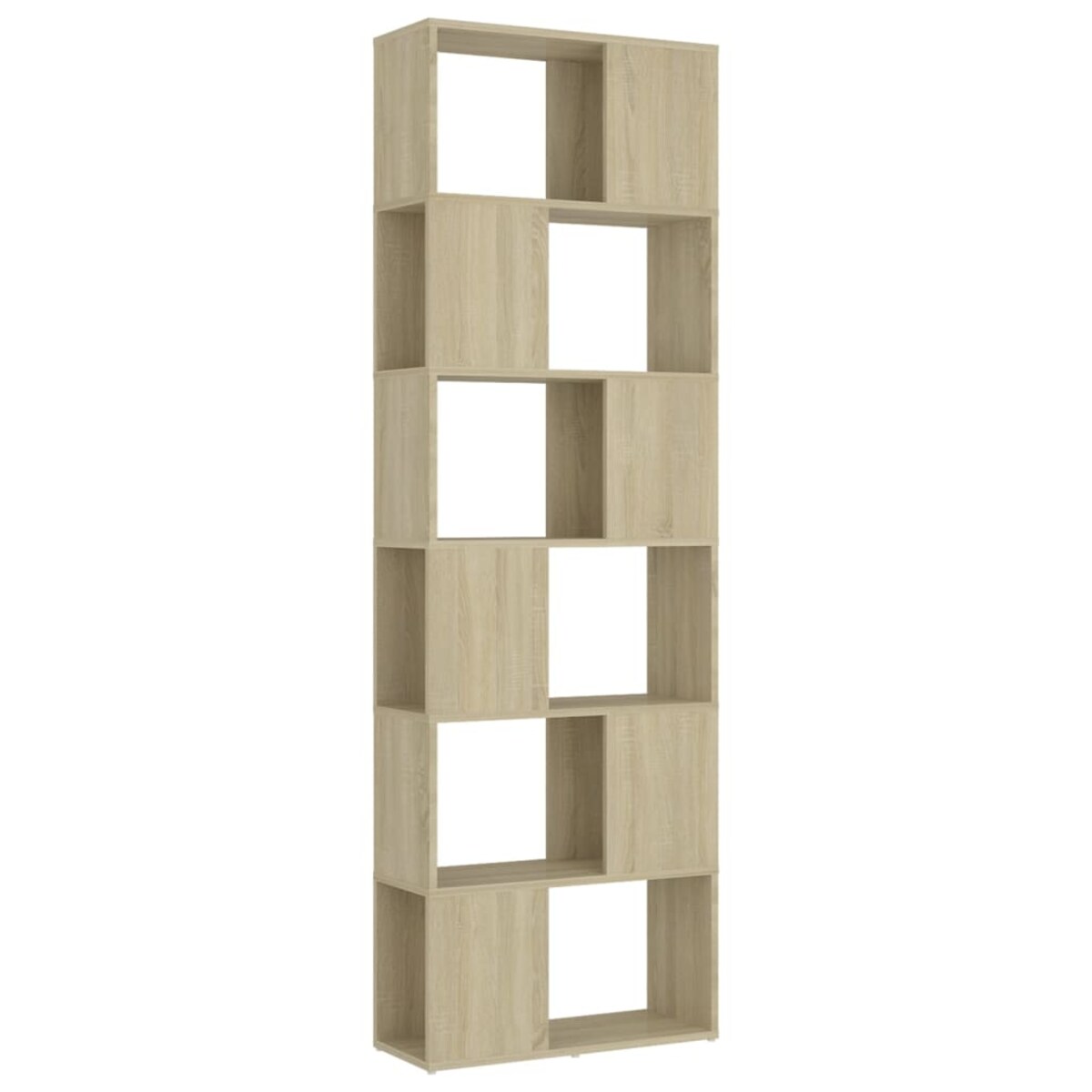 vidaXL Regał na książki/przegroda, dąb sonoma, 60x24x186 cm
