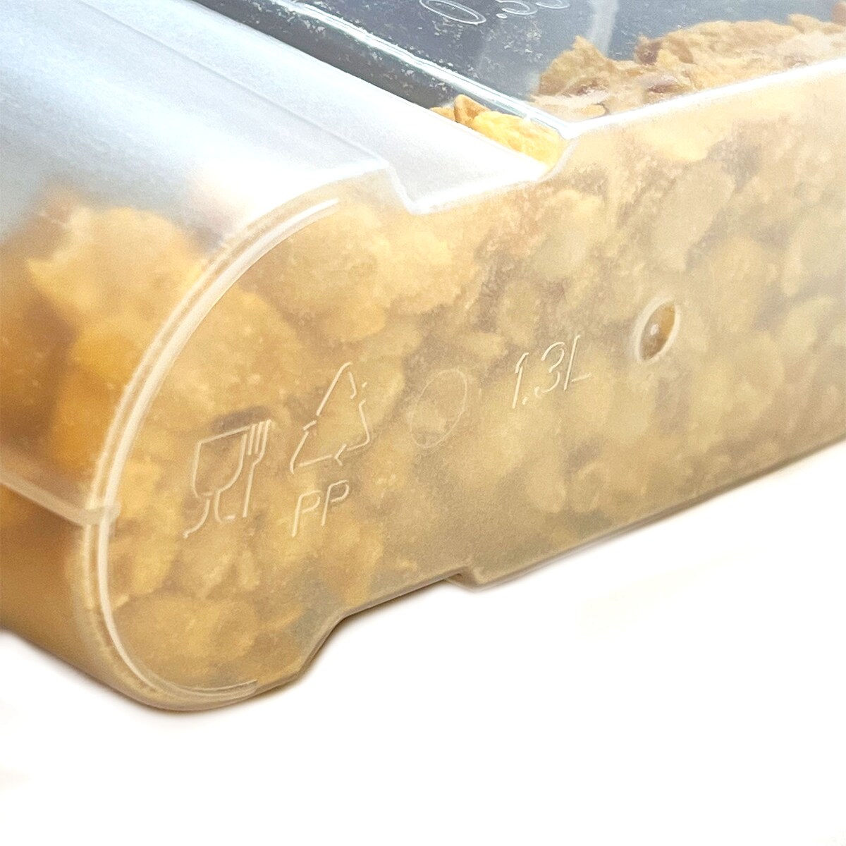 Pojemniki Na Żywność Kuchenne 3 X 1,3 L Makaron Cukier Mąkę Kaszę Sypkie