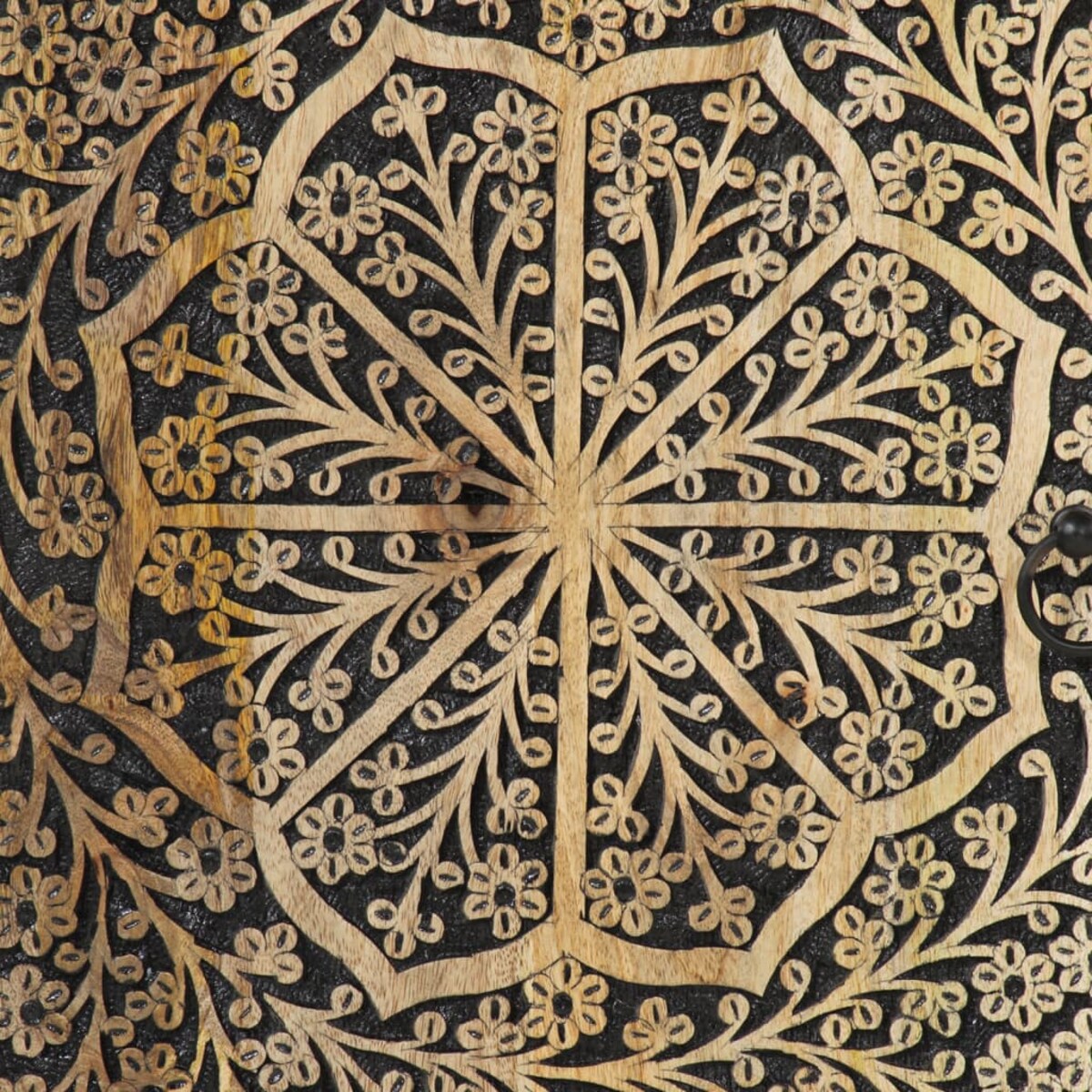 vidaXL Szafka, 40x33x75 cm, lite drewno mango