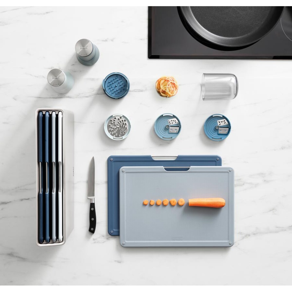 Zestaw 4 desek do krojenia L Folio Sky, Joseph Joseph