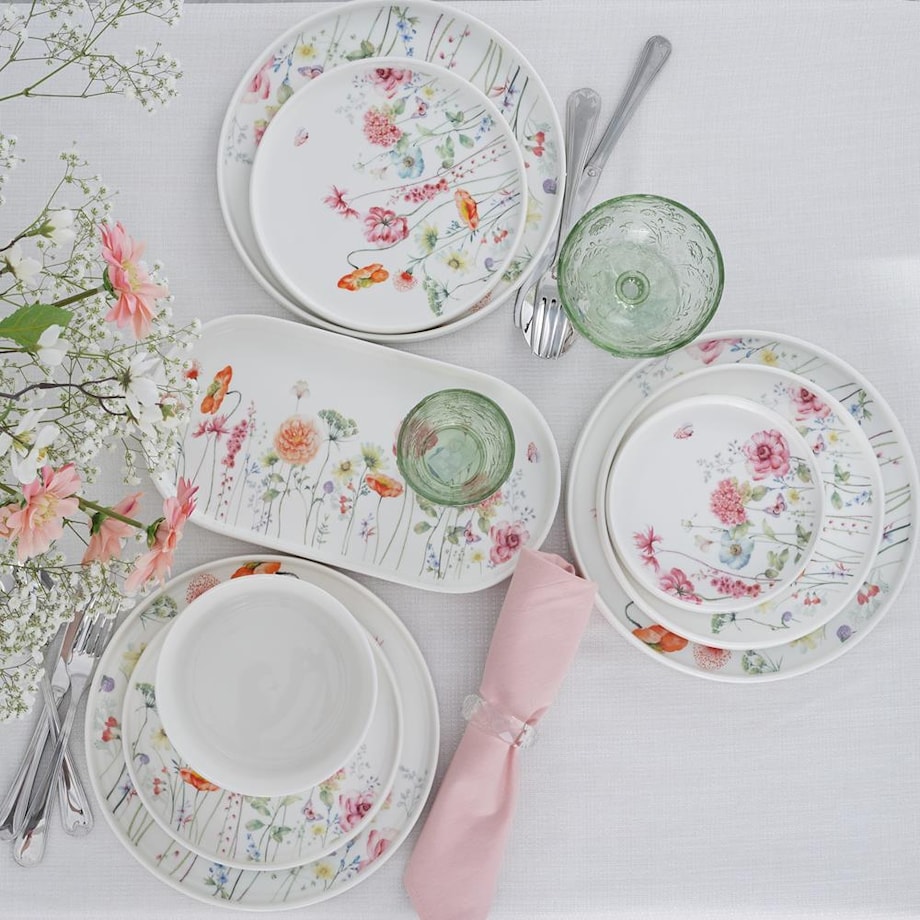 VILLA ITALIA Zestaw szklanek zielonych 270 ml 6 sztuk MERIDA