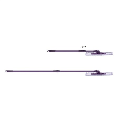 Mop płaski z mikrofibry z teleskopowym kijem Mery