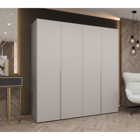 Szafa uchylna otwierana ALICANTE 1 200 wys. 202 cm Kaszmir + u. Kaszmir