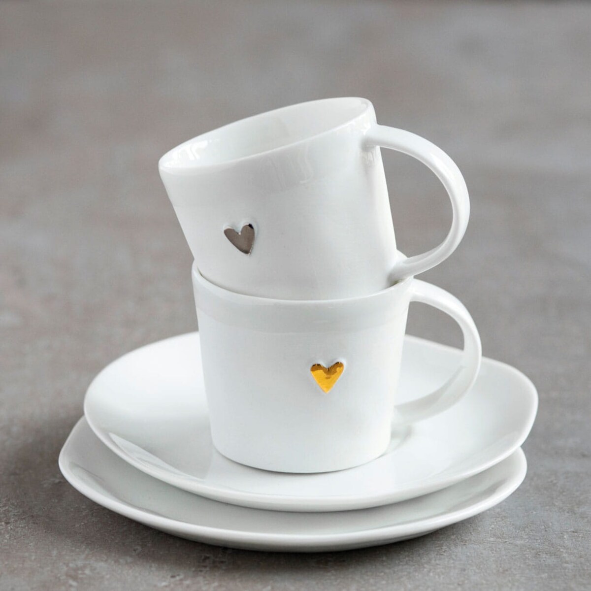 Filiżanka do espresso SREBRNE SERCE