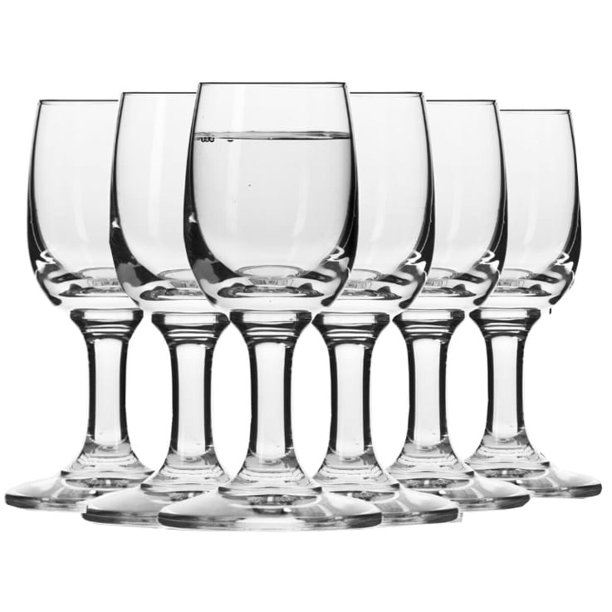 Zestaw Epicure Kieliszki 6 x 35 ml Krosno Professional na Nóżce Stopce