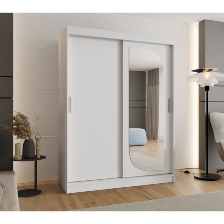 Szafa przesuwna LUCY 150 biały