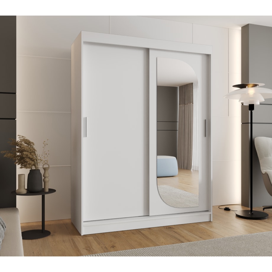 Szafa przesuwna LUCY 150 biały