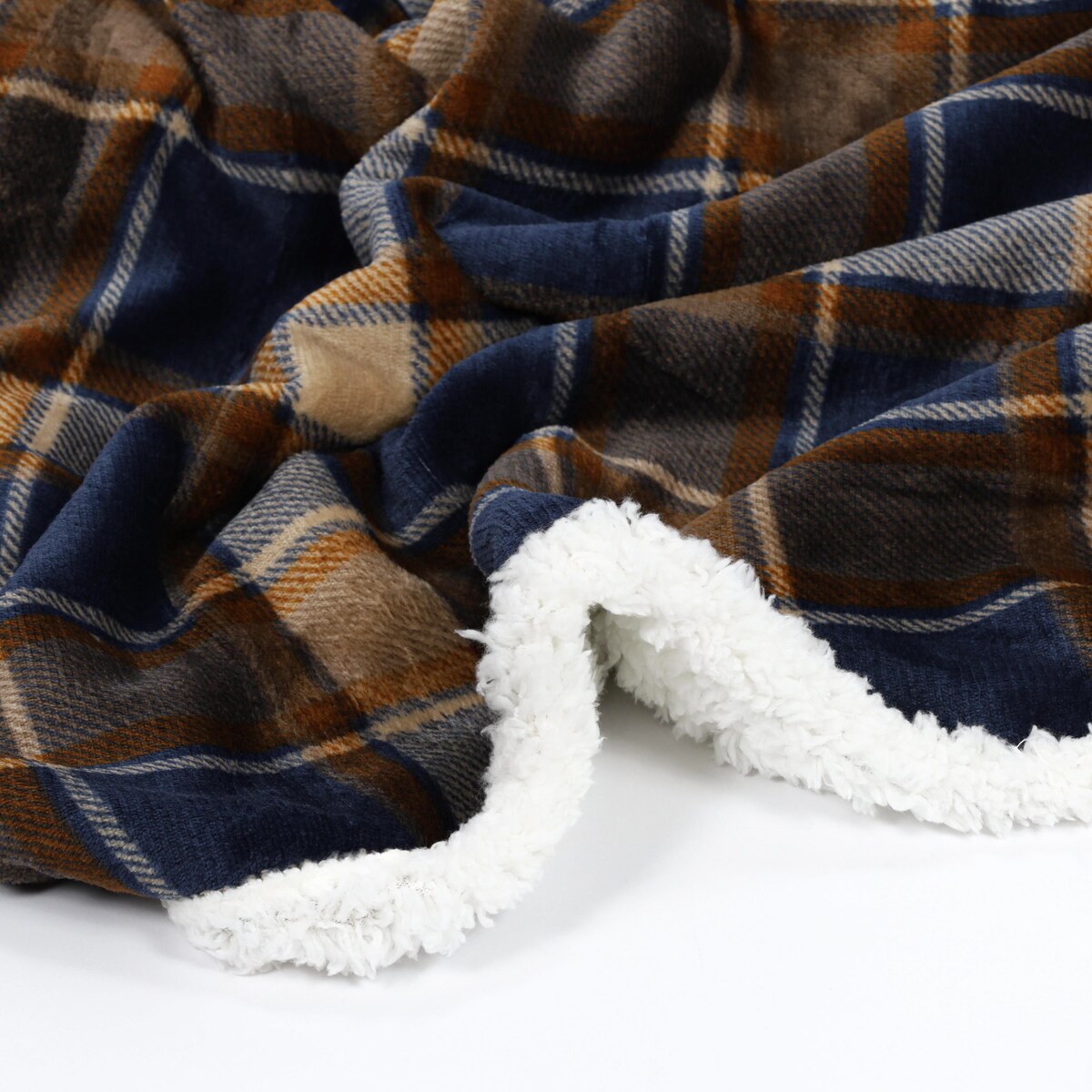 Koc w kratę, 200 x 150 cm