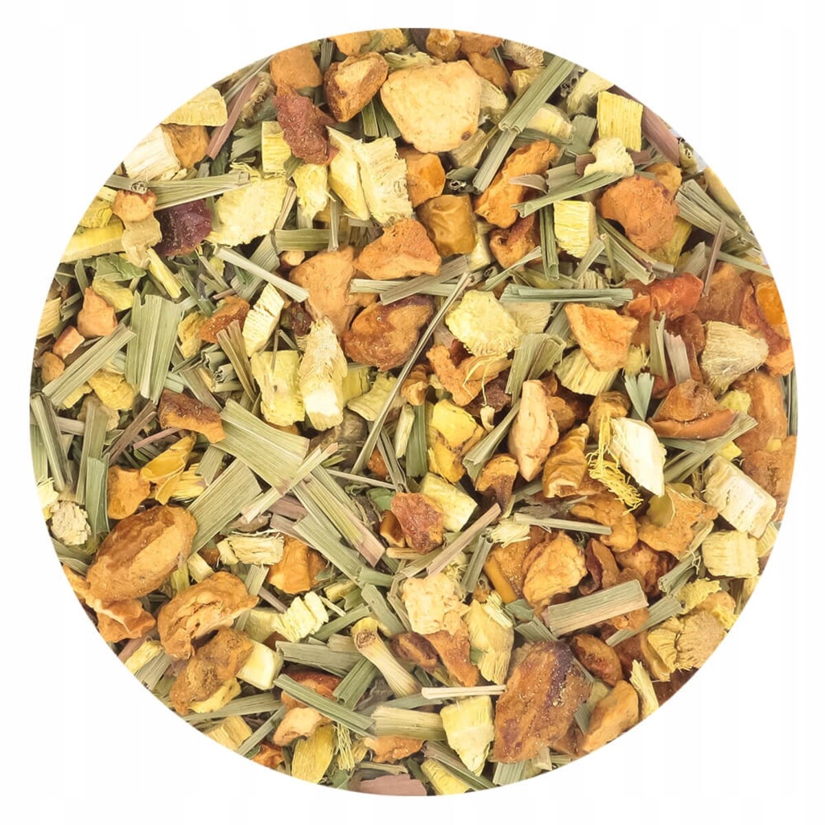 Herbata ziołowa FRESH KISSES o słodko - cytrusowym smaku PREMIUM Cup&You - herbata liściasta sypana mieszanka napar susz - gotowa na prezent upominek