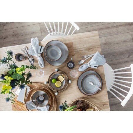 Talerz sałatkowy Lave Like beige beżowy, 23.5 x 23 x 2.6 cm, Villeroy & Boch